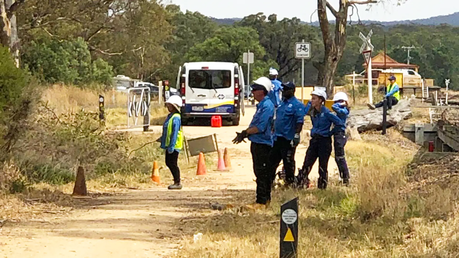 Partnership between railway and disaster team