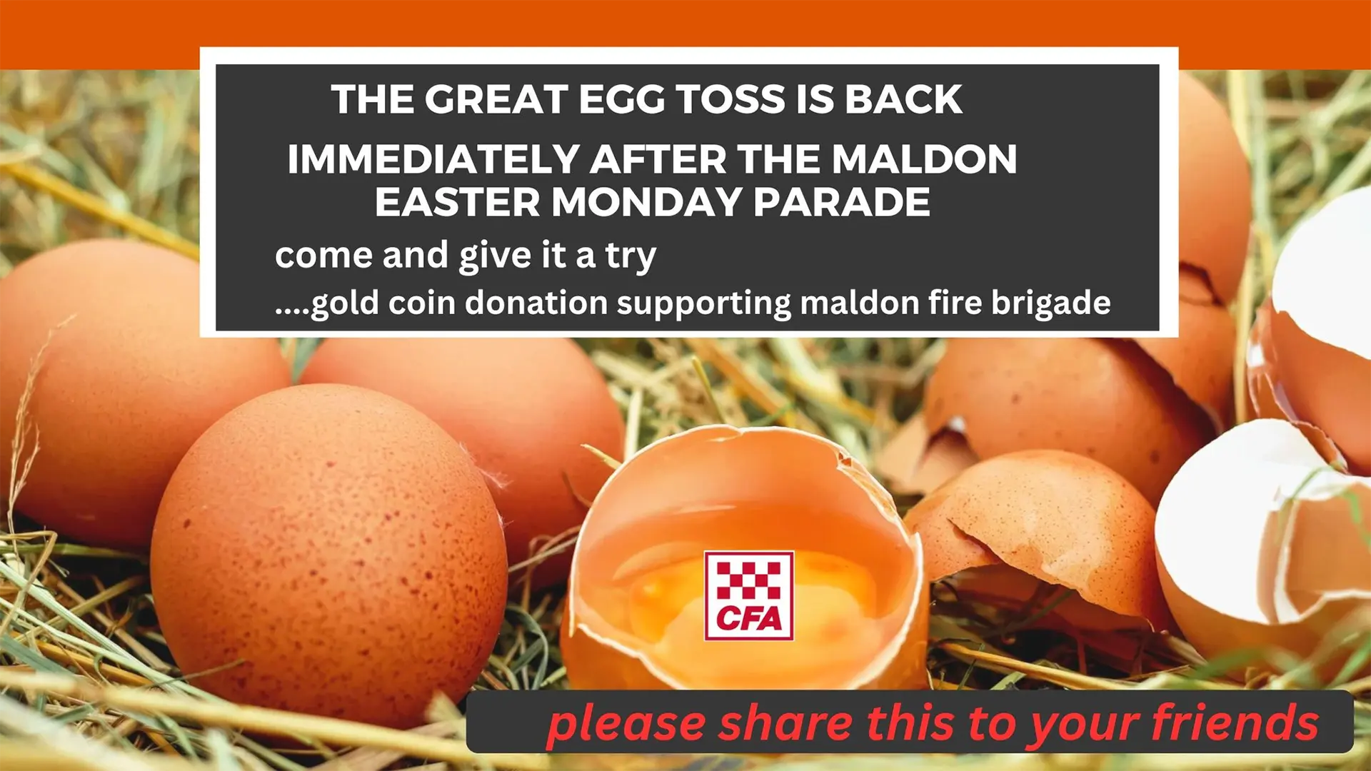 Save the date! Easter is coming.