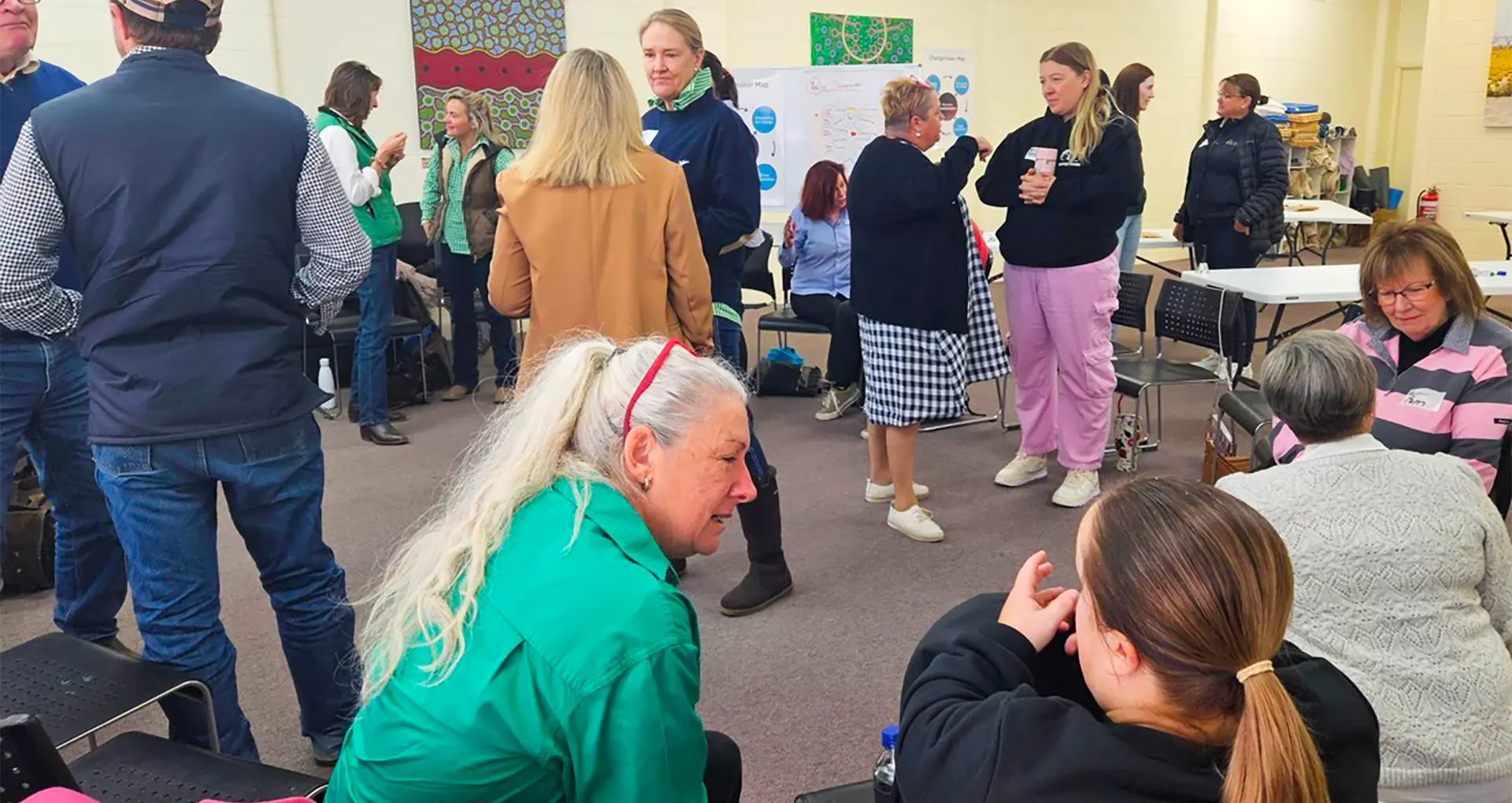 A Changemaker Workshop in action.