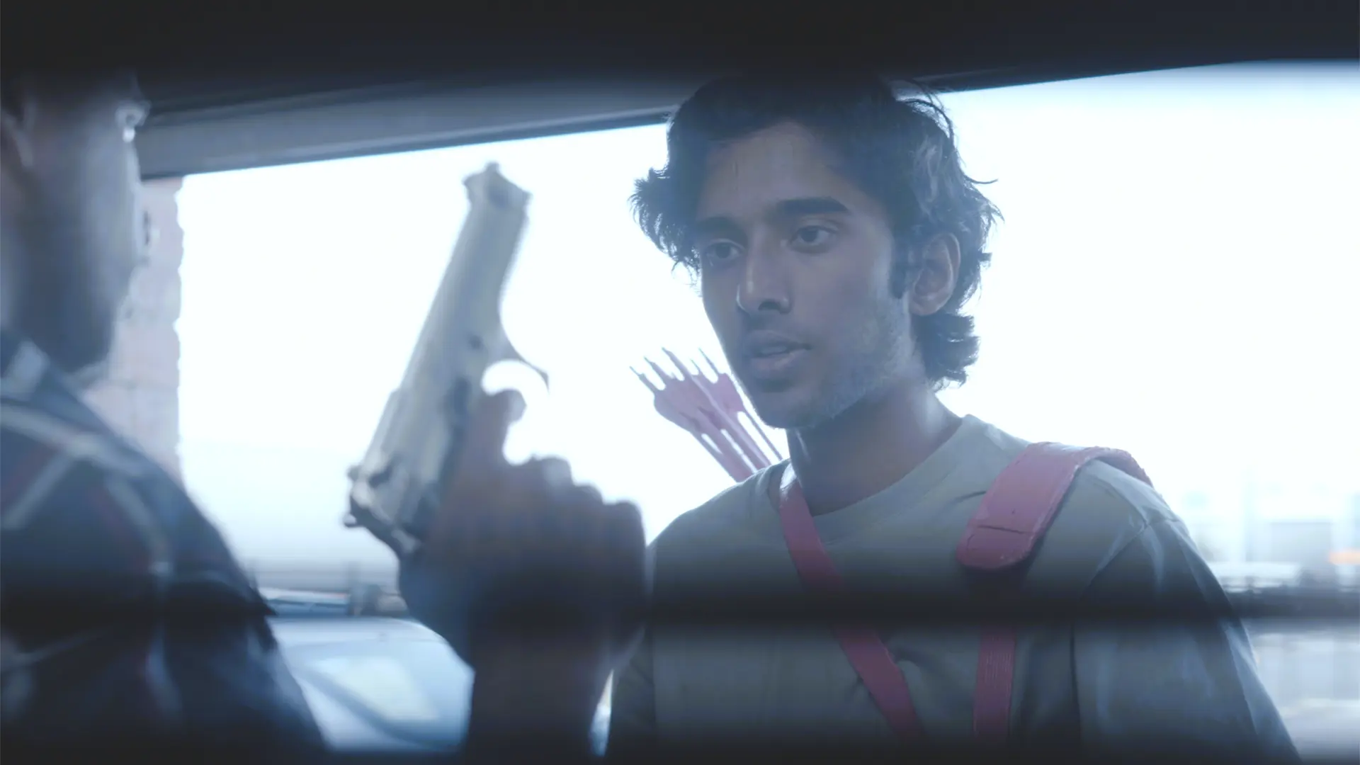 Simulated gunfire in Maldon movie shoot