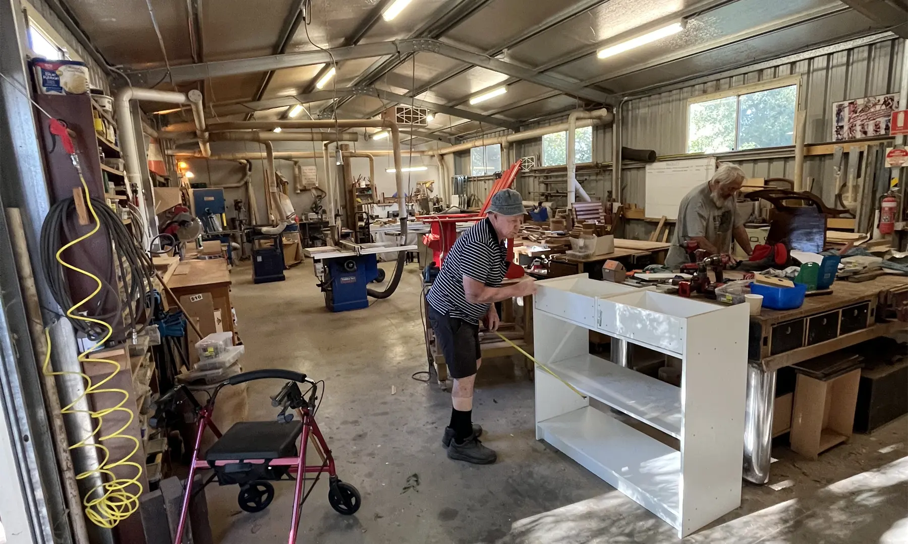 Newstead Men’s Shed.