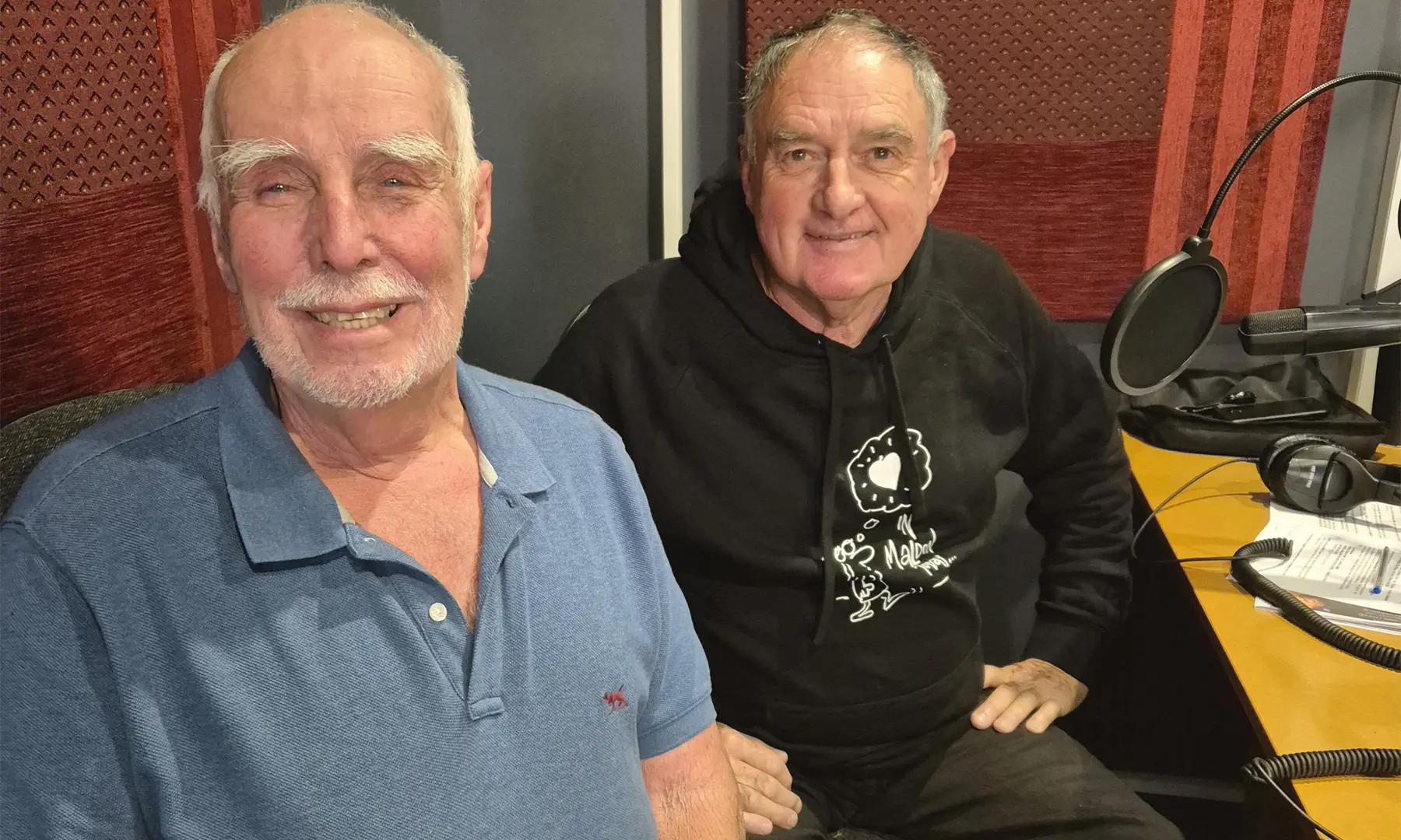 Jeff Thomas with Stevo.