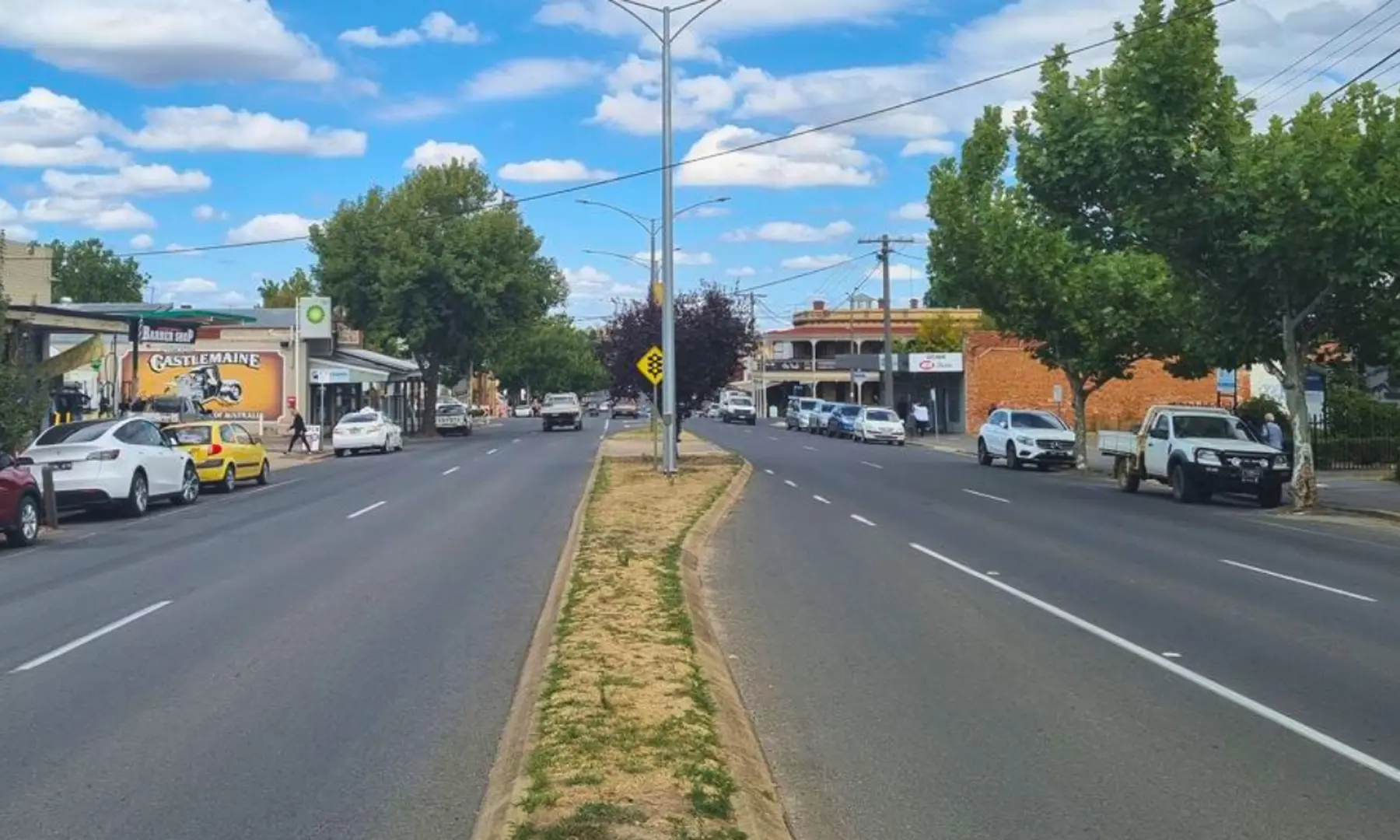 Castlemaine streetscape.