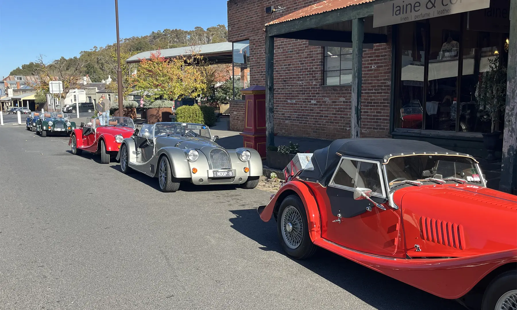Morgans line up in Maldon