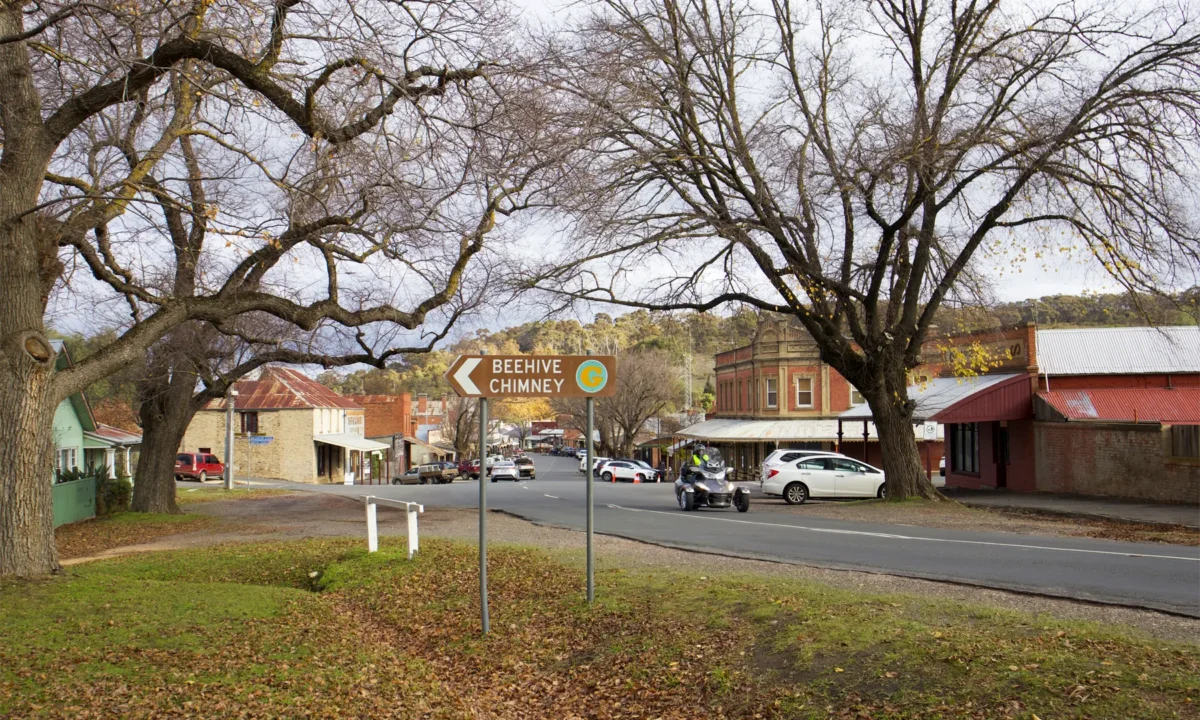 The Beehive Chimney is a hop and a step from Maldon’s Main Street.