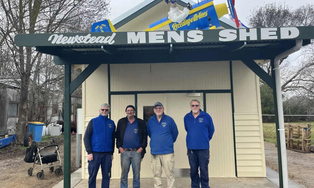 Reno for Newstead Men’s Shed