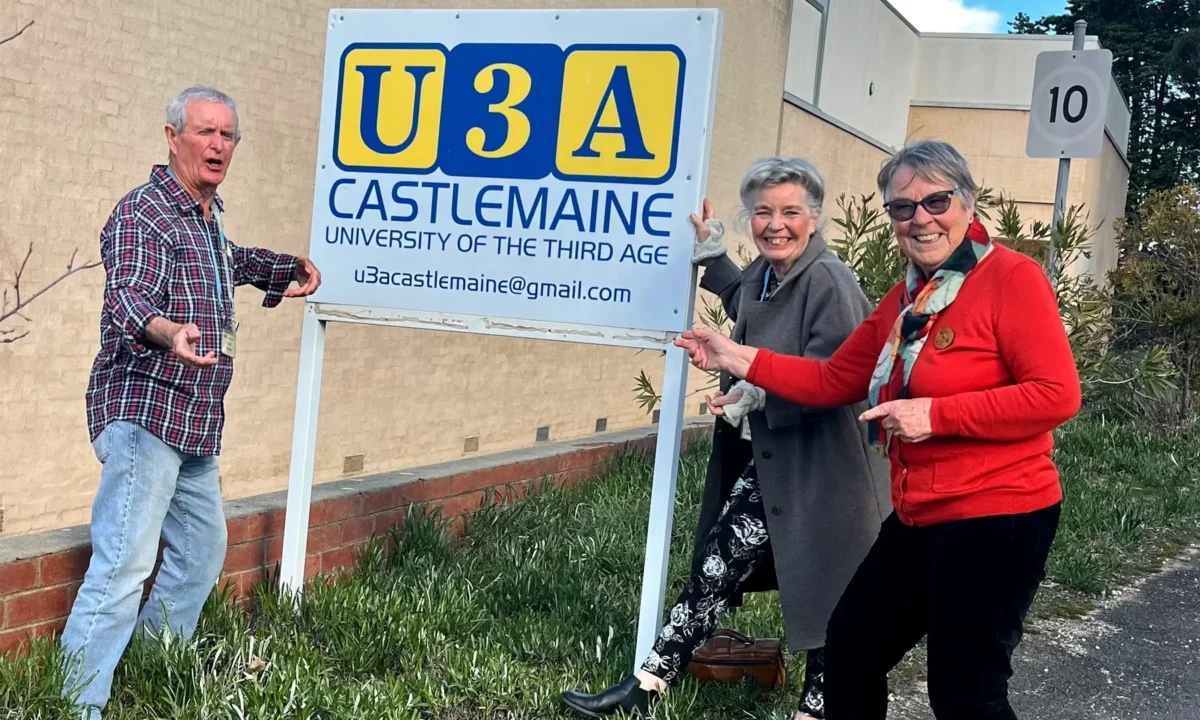 U3A Castlemaine calls for 2026 classes.