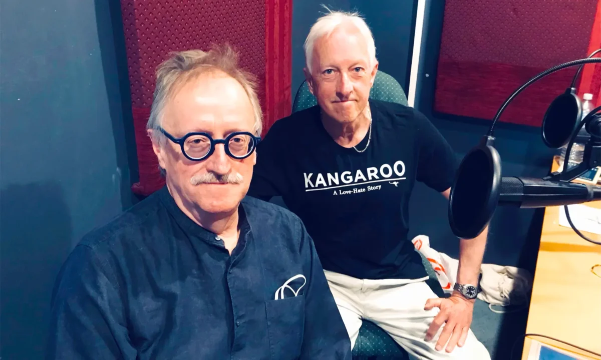 From left Peter Hyland and Ian Slattery.