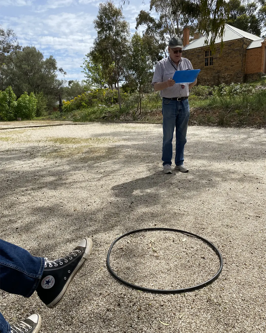 Sociable Pétanque: Grassy Knoll excitement