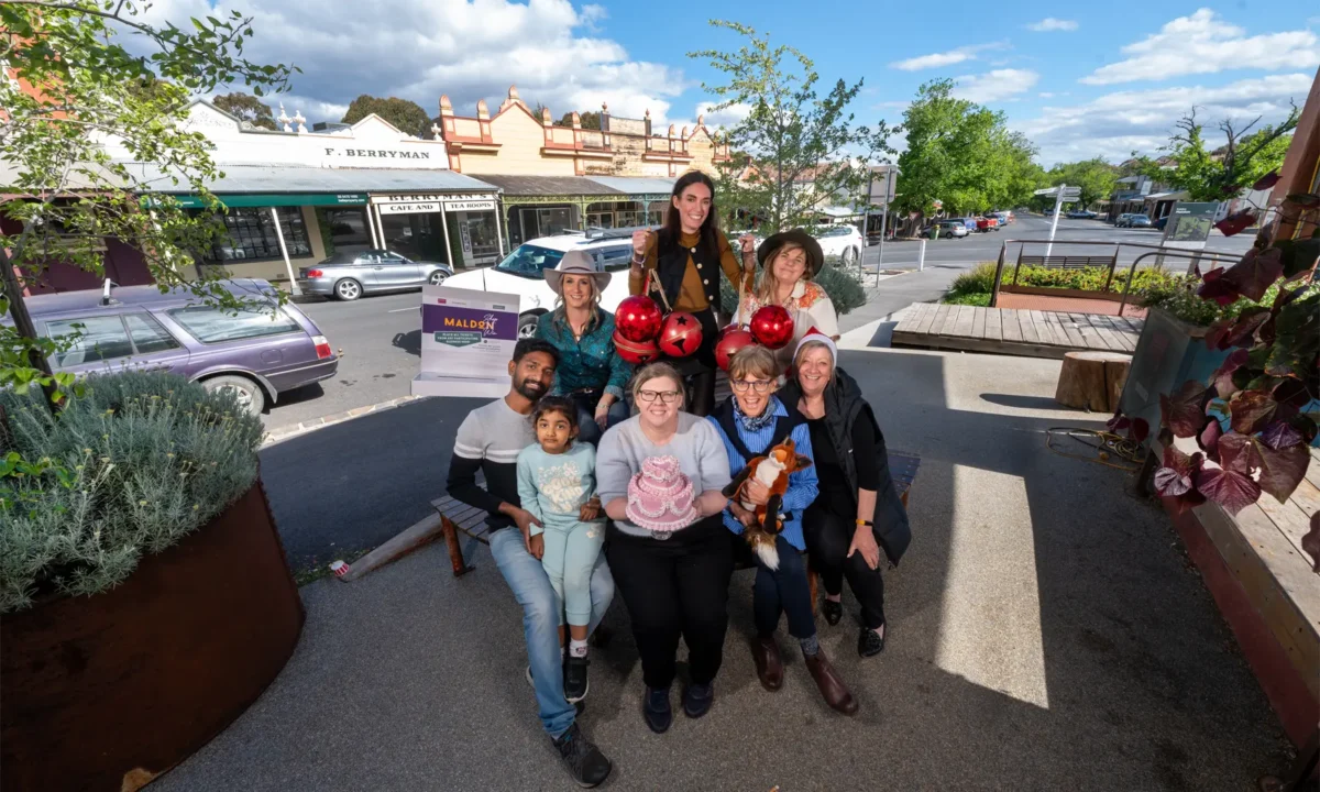 Some of Maldon’s wonderful local retailers. Photo by Rob Leeson.