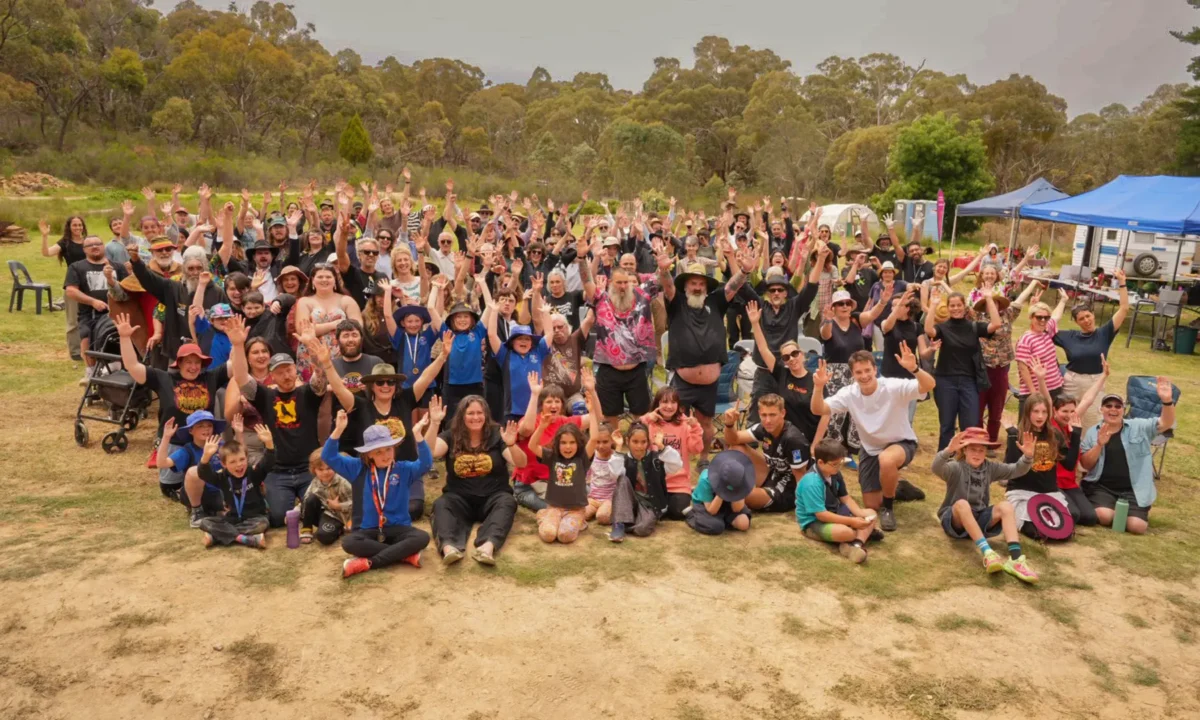 Celebrations as Community Bank Maldon & District funds Nalderun’s Me-Mandook Galk Indigenous Education Place.