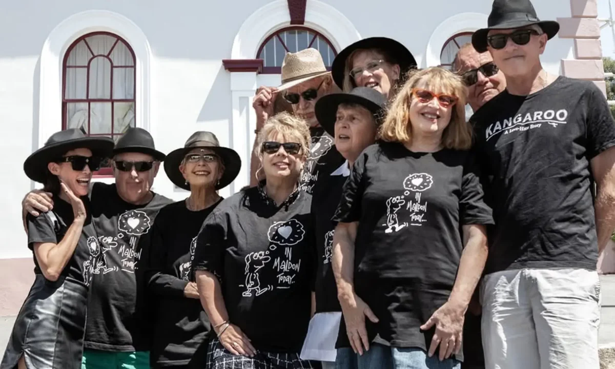 Class of 24 - front (l-R) Loz, Stevo, Nancy, Katrine, Elizabeth, Viv and Slats Back (l-R) Mike, Lynette and Tony.